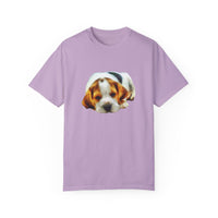 English Foxhound Unisex Relaxed Fit Garment-Dyed T-shirt