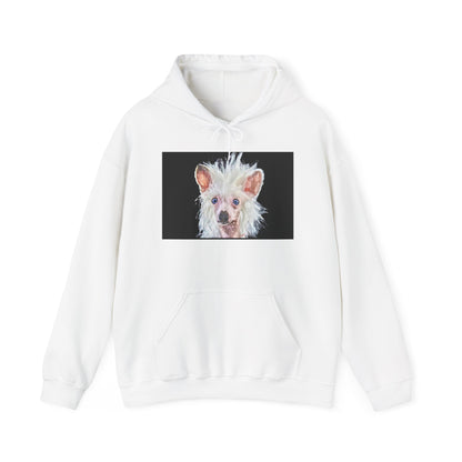 Chinese Crested Unisex 50/50 Hooded Sweatshirt