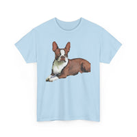 Boston Terrier 'Seely' Unisex Heavy Cotton Tee