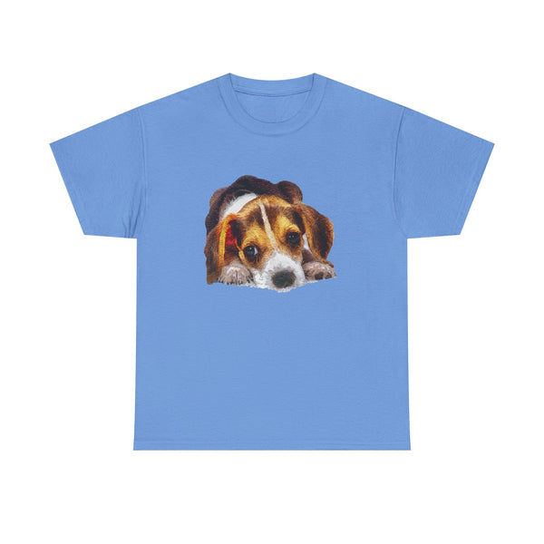 Beagle 'Daisy Mae' Unisex Heavy Cotton Tee