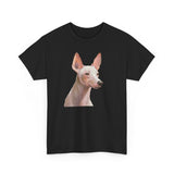 Xoloitzcuintli 'Mexican Hairless' Unisex Heavy Cotton Tee