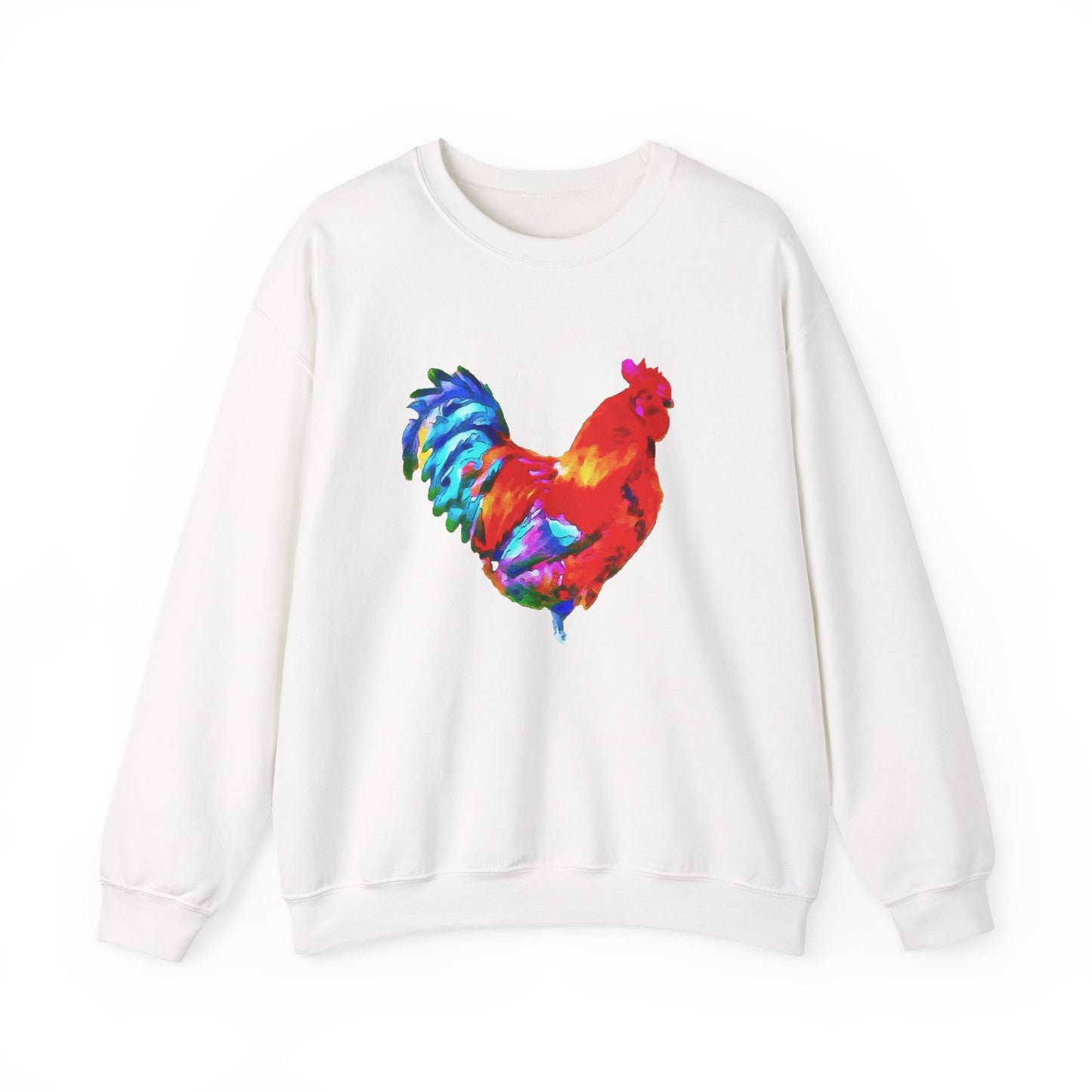 Rooster 'Craw' Unisex 50/50 Crewneck Sweatshirt