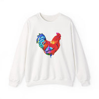Rooster 'Craw' Unisex 50/50 Crewneck Sweatshirt