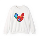 Rooster 'Craw' Unisex 50/50 Crewneck Sweatshirt