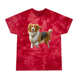 Nederlandse Kooikerhondje  - Tie-Dye Tee, Crystal