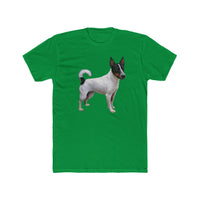 Japanese Terrier - Dog Lover Men's Fitted Cotton Crew Tee