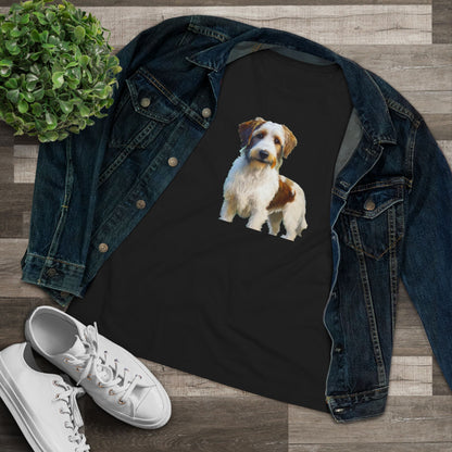 Kromfohrländer Women's Relaxed Fit Cotton Tee