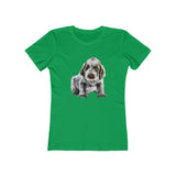 Spinone Italiano - Women's Slim Fit Ringspun Cotton T-Shirt