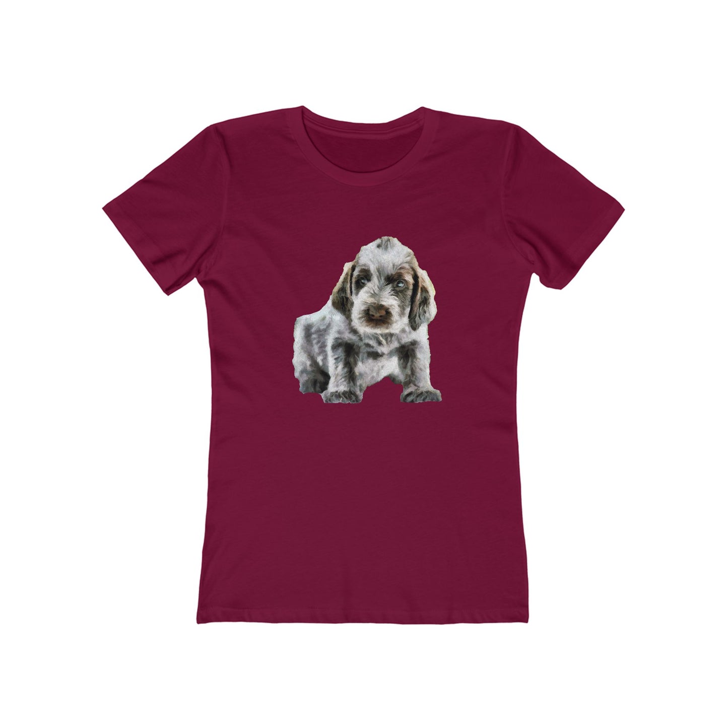 Spinone Italiano - Women's Slim Fit Ringspun Cotton T-Shirt