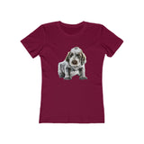 Spinone Italiano - Women's Slim Fit Ringspun Cotton T-Shirt