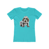 Spinone Italiano - Women's Slim Fit Ringspun Cotton T-Shirt