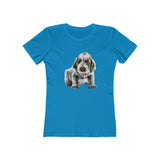 Spinone Italiano - Women's Slim Fit Ringspun Cotton T-Shirt