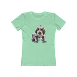 Spinone Italiano - Women's Slim Fit Ringspun Cotton T-Shirt