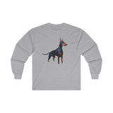 Doberman Pinscher #1 - Unisex Classic Cotton Long Sleeve Tee