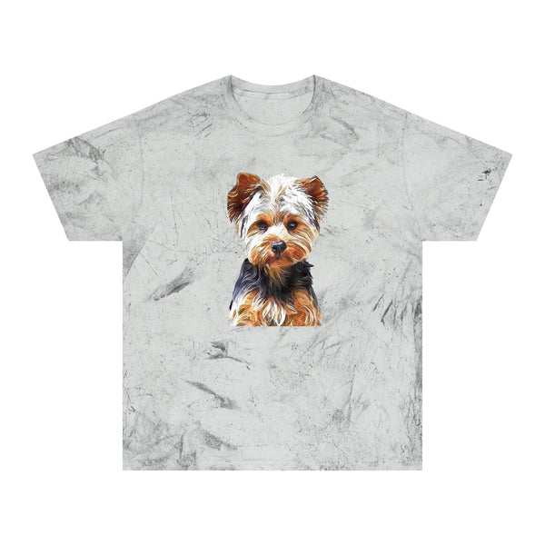 Yorkshire Terrier 'Lupis' Color Blast T-Shirt by DoggyLips™