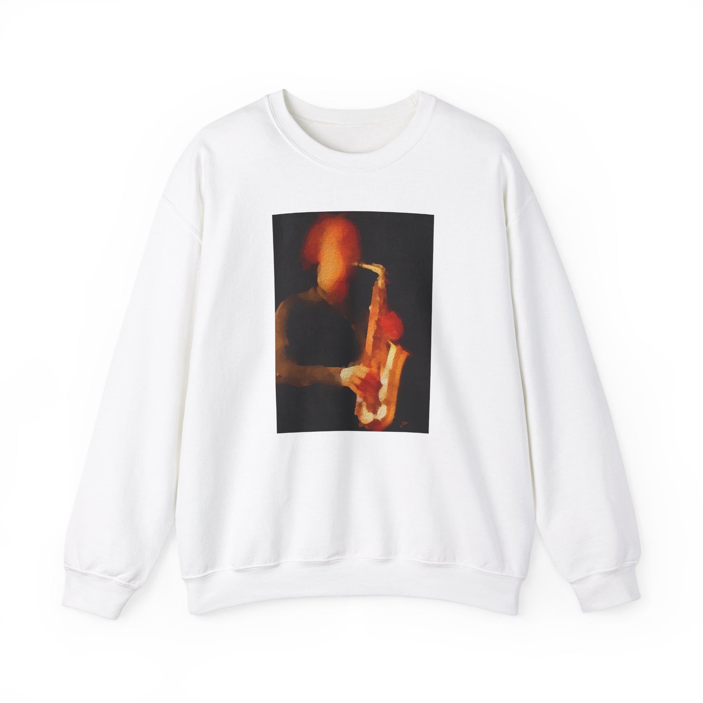 Saxophonist Unisex 50/50 Crewneck Sweatshirt