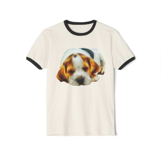 English Foxhound Classic Cotton Ringer T-Shirt