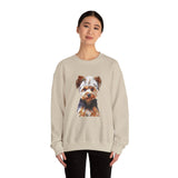 Yorkshire Terrier (Yorkie) 'Lupis' Unisex  50/50 Crewneck Sweatshirt
