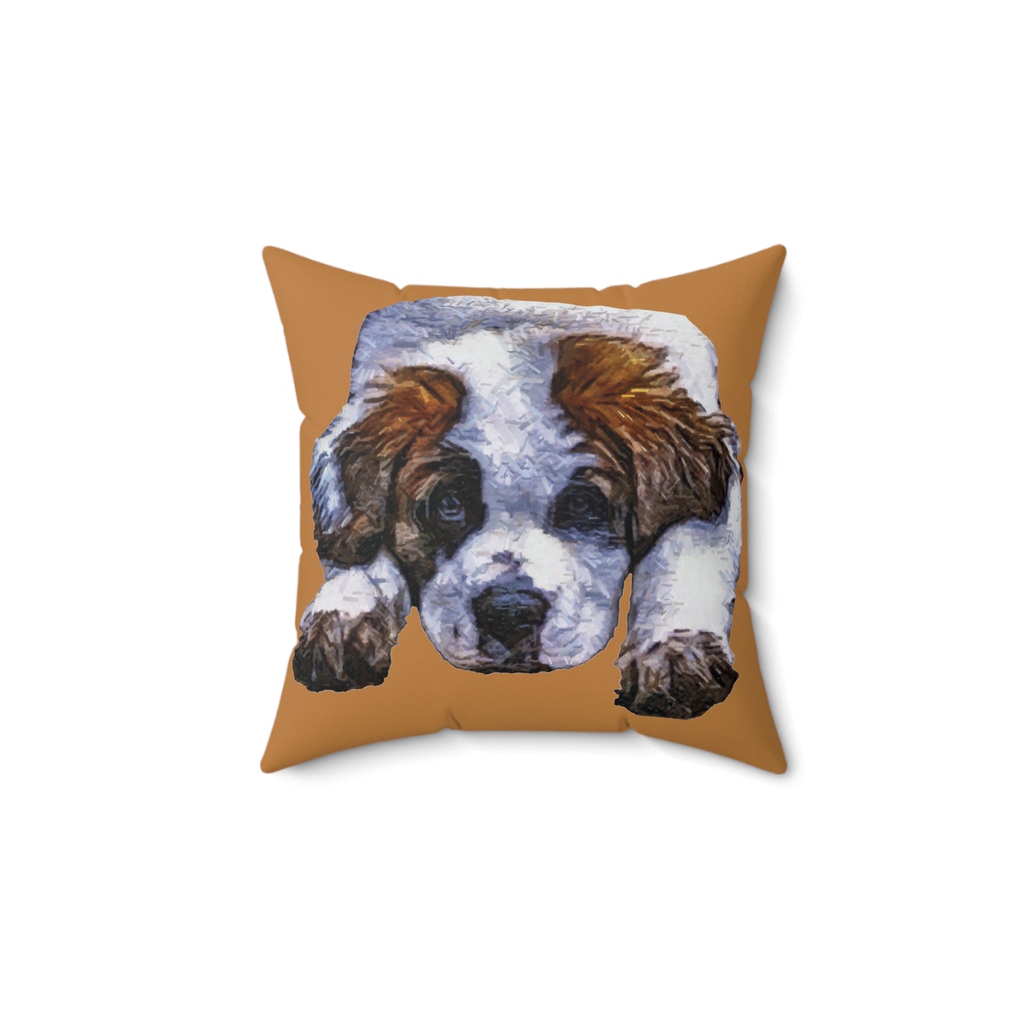 St. Bernard 'Sontuc' Spun Polyester Throw Pillow