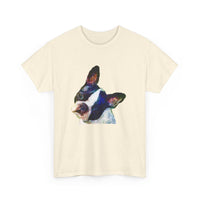 Boston Terrier 'Skipper' Unisex Heavy Cotton Tee