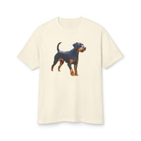 Deutscher Jagdterrier - Unisex Relaxed Fit Heavyweight Cotton Tee