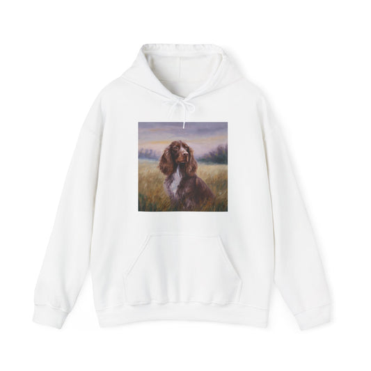 Field Spaniel Unisex 50/50 Hooded Sweatshirt