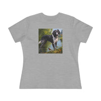 Large Munsterlander - Women's Relaxed Fit Cotton Tee