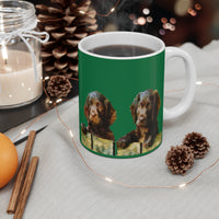 Boykin Spaniels Fine Art Painting Coffee Mug, 11oz