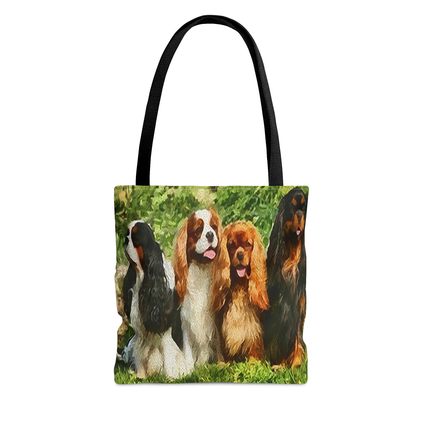 King Charles Spaniels 'Cavalier Club' Tote Bag