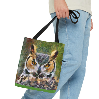 Great Horned Owl 'Hooty'  -  Tote Bag