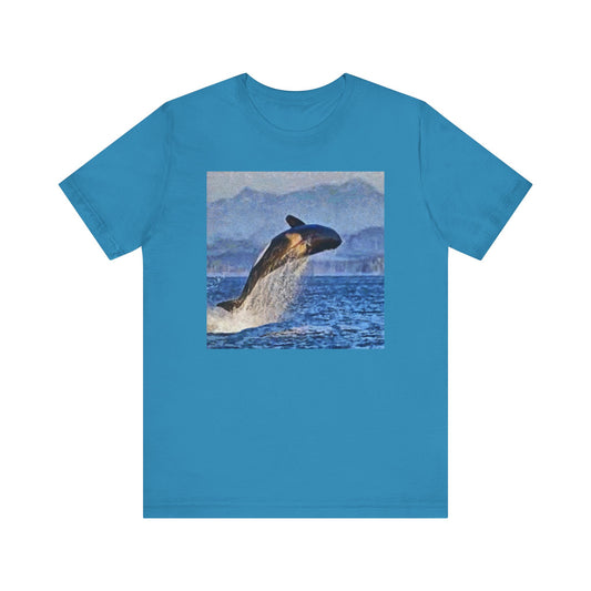 Whale 'Leviathan' Unisex Jersey Short Sleeve Tee