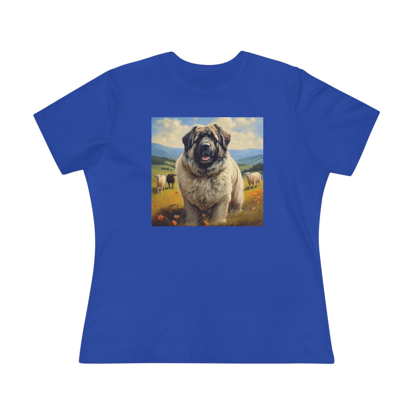 Caucasian Shepherd Dog Women's Relaxed Fit Cotton Tee
