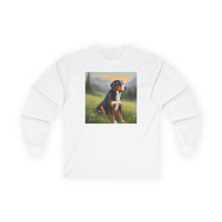 Greater Swiss Mountain Dog Cotton Long Sleeve Tee