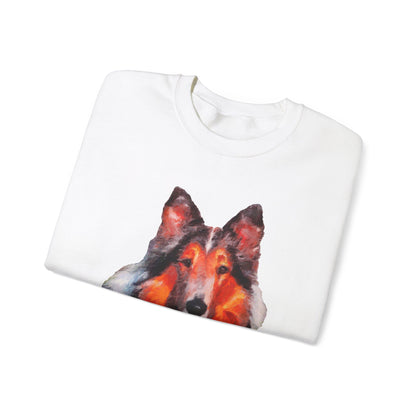 Rough Coated Collie - Cozy Companion Crewneck Sweatshirt