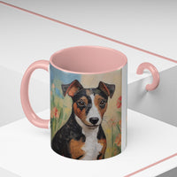 Teddy Roosevelt Terrier - Ceramic Accent Coffee Mug  - 2 Sizes