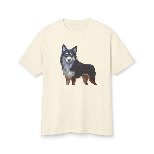 Lapponian Herder Unisex Relaxed Fit Heavyweight Cotton Tee