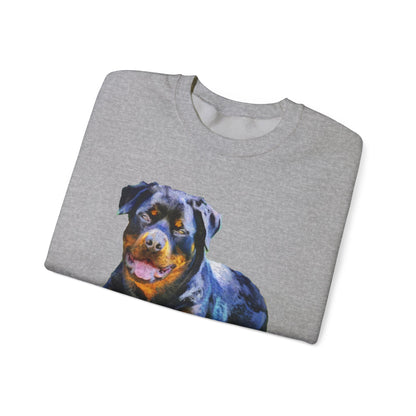 Rottweiler 'Lina' Unisex 50/50  Crewneck Sweatshirt