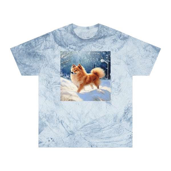 Finnish Spitz - Unisex Color Blast T-Shirt