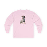 Braque du Bourbonnais Unisex Classic Cotton Long Sleeve Tee