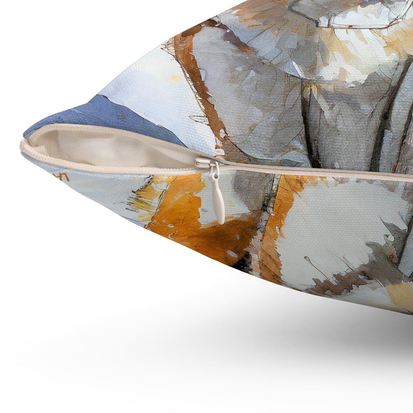 Chinook Spun Polyester Square Throw Pillow