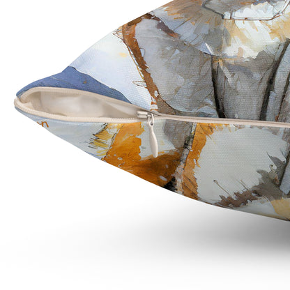 Chinook Spun Polyester Square Throw Pillow