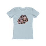 American Water Spaniel - -  Women's Slim Fit Ringspun Cotton T-Shirt