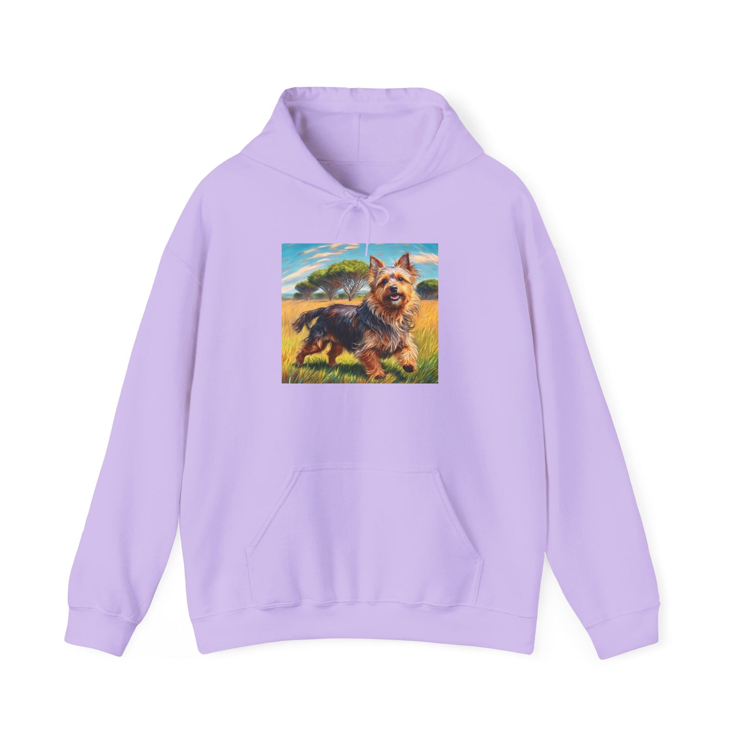 Australian Terrier Unisex 50/50 Hooded Sweatshirt