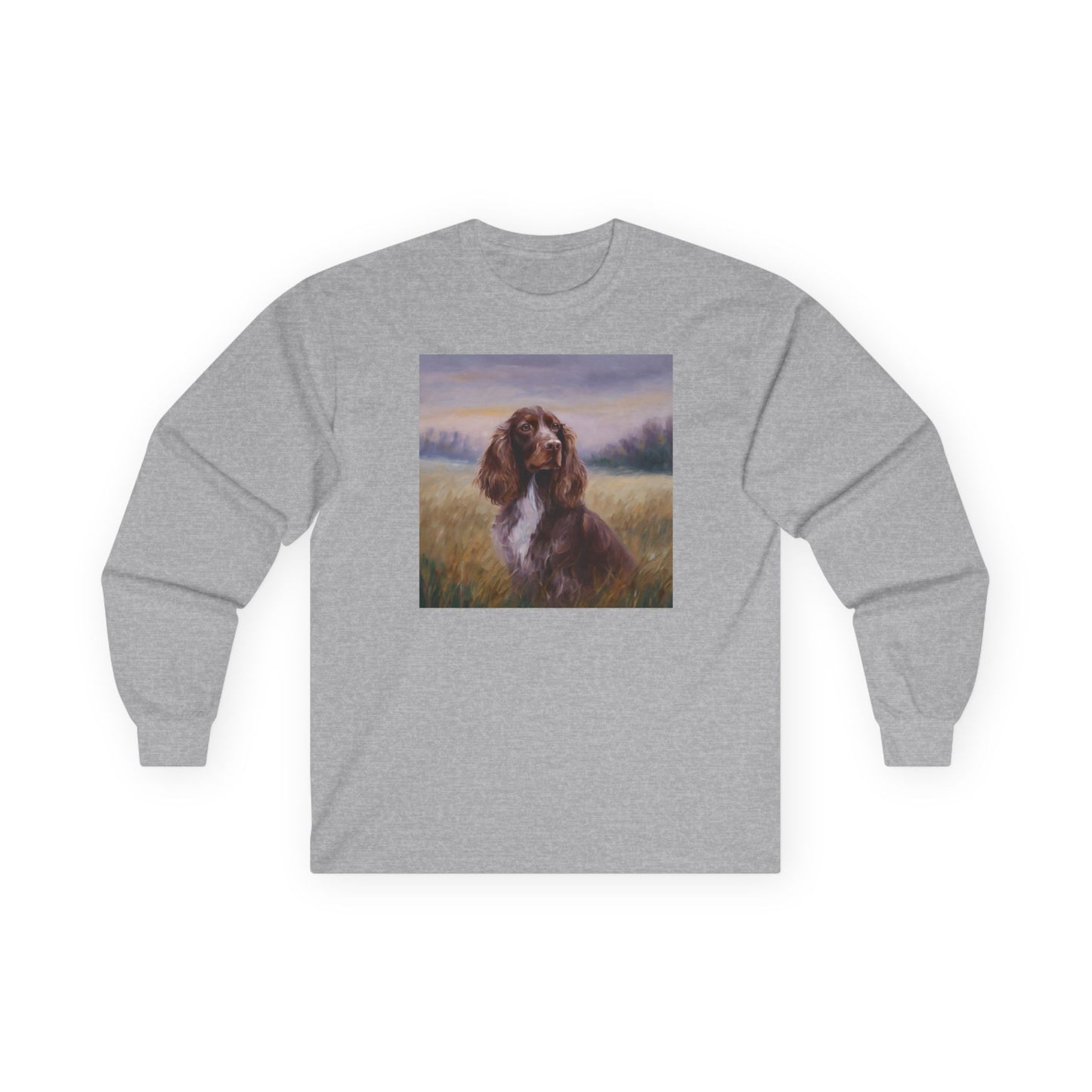 Field Spaniel Unisex Cotton Long Sleeve Tee