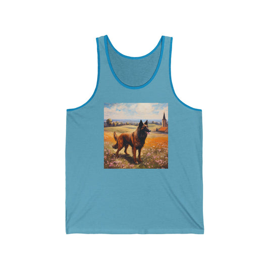 Belgian Tervuren Unisex Jersey Tank – Celebrate Your Furry Muse