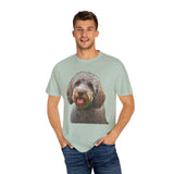Lagotto Romagnolo 'Italian Truffle Dog' Unisex Garment-Dyed T-shirt