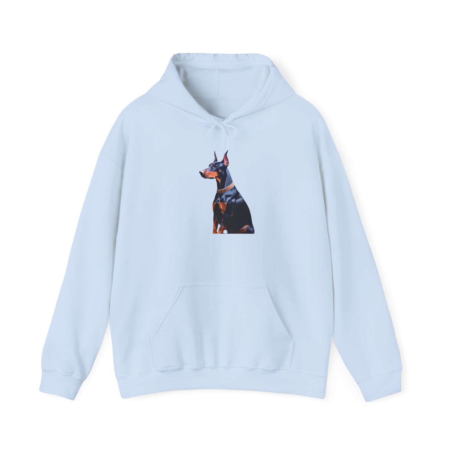 Doberman Pinscher #2 - Unisex - 50/50 Hooded Sweatshirt