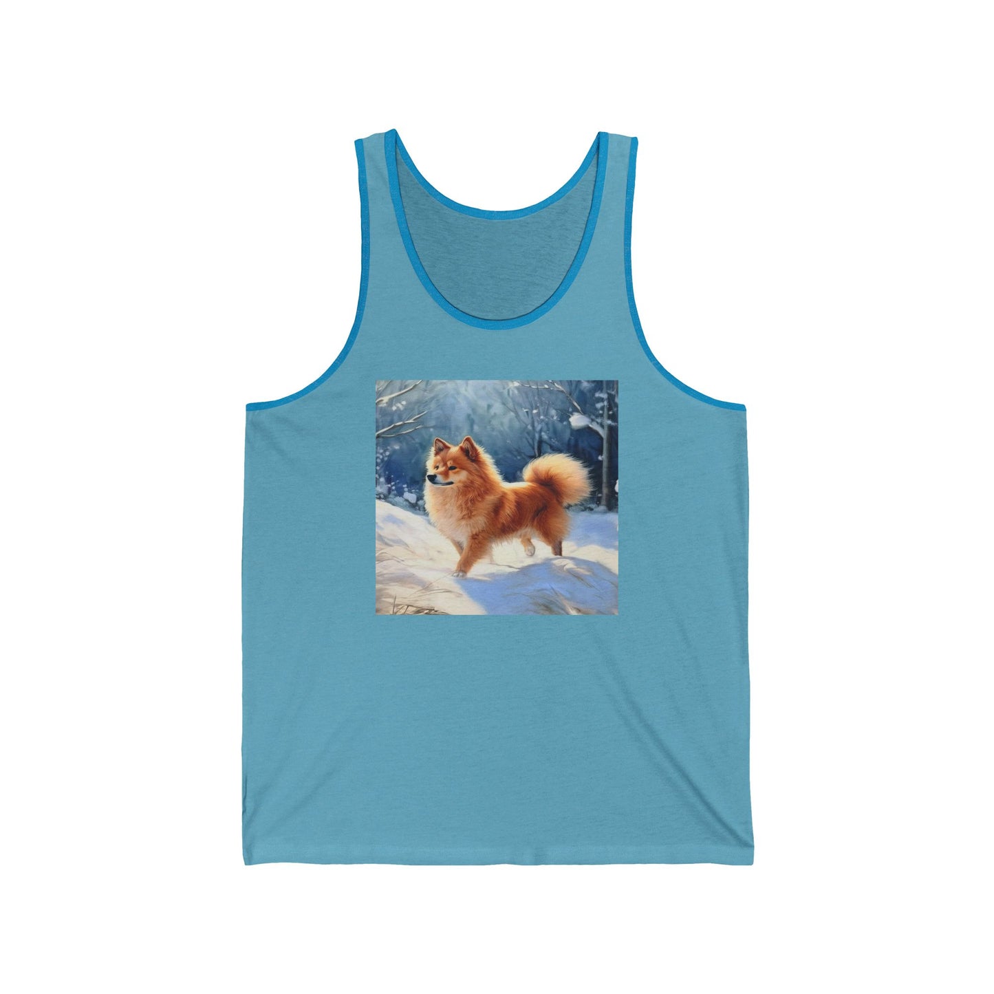 Finnish Spitz - Unisex Jersey Tank