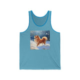 Finnish Spitz - Unisex Jersey Tank