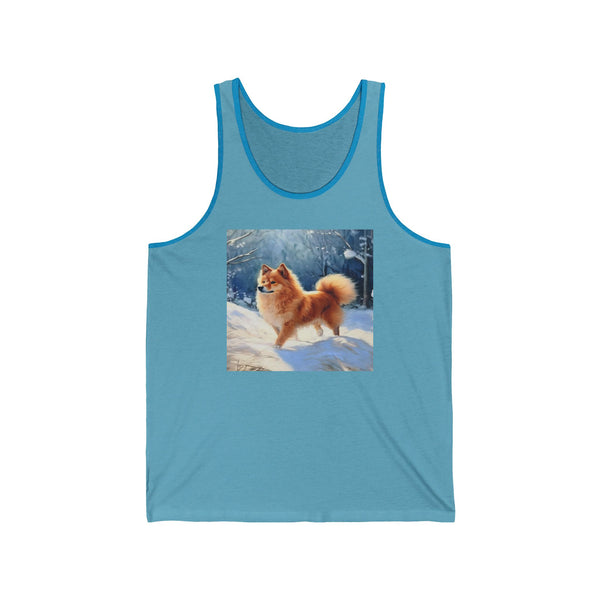 Finnish Spitz - Unisex Jersey Tank